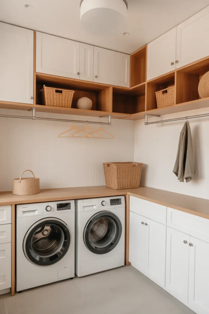 Dual-Purpose Laundry + Mudroom