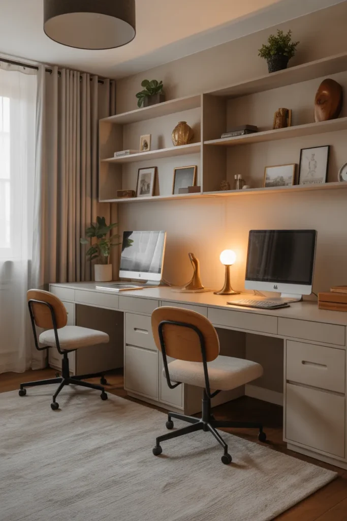 Dual Workspace for Two