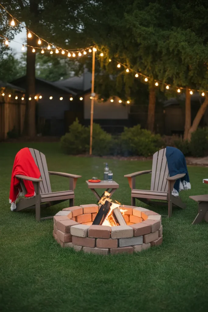   Firepit Gathering Zone