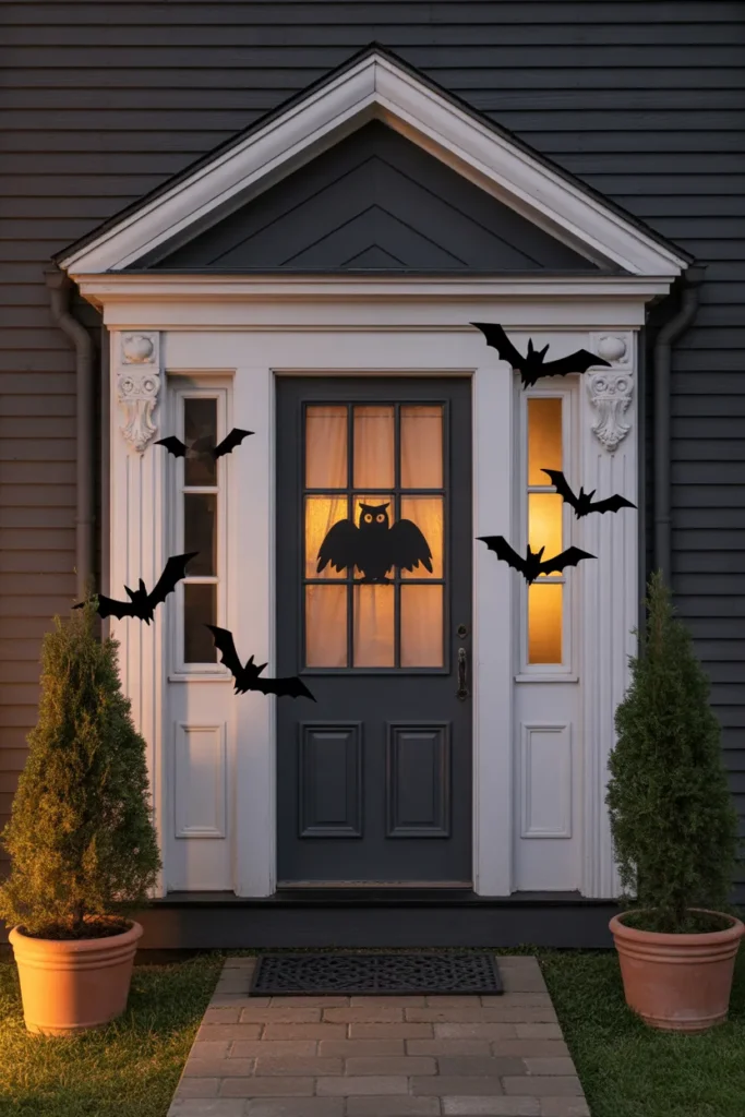  Owl and Bat Silhouettes