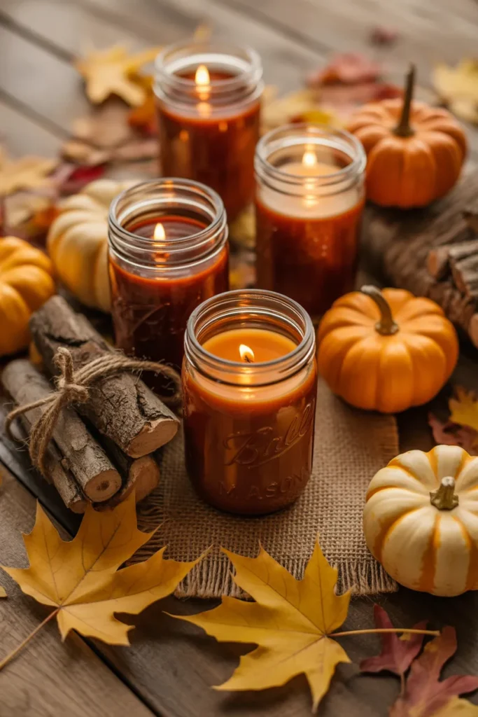  Spiced Candle Jars