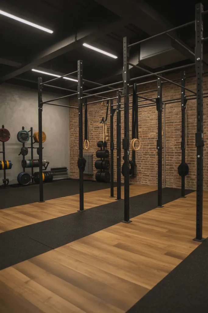  Industrial Chic Fitness Loft