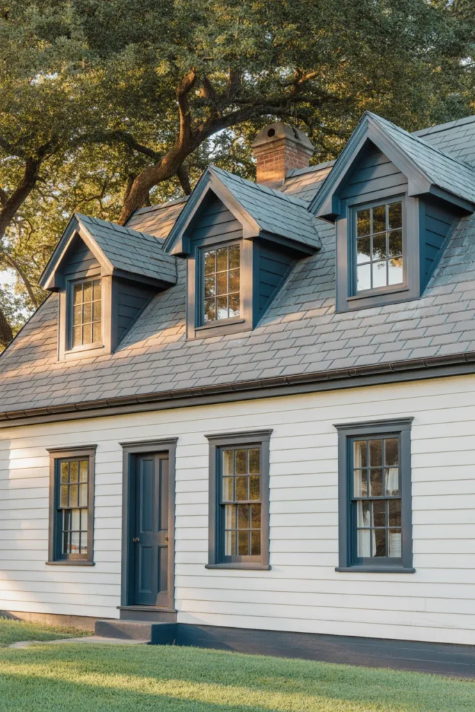  Farmhouse Exterior with Dormer Windows