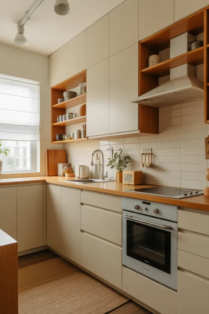  Compact Mid-Century Kitchen Design