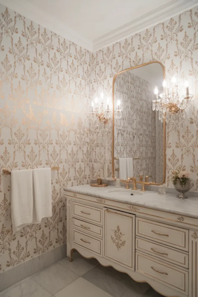  Elegant Gold Leaf Pattern