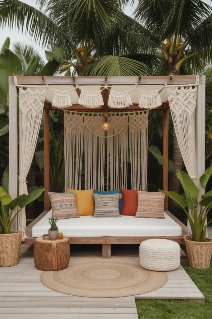  Boho-Chic Pool Cabana