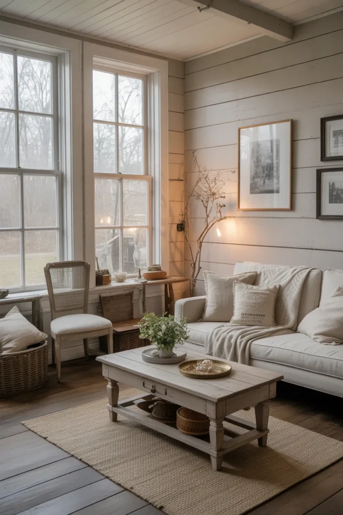  Farmhouse-Inspired Sunroom
