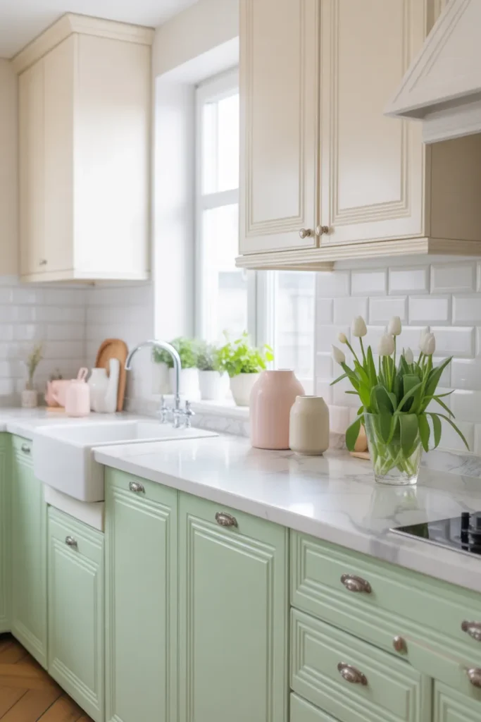  Mint Green Cabinets for a Fresh Twist