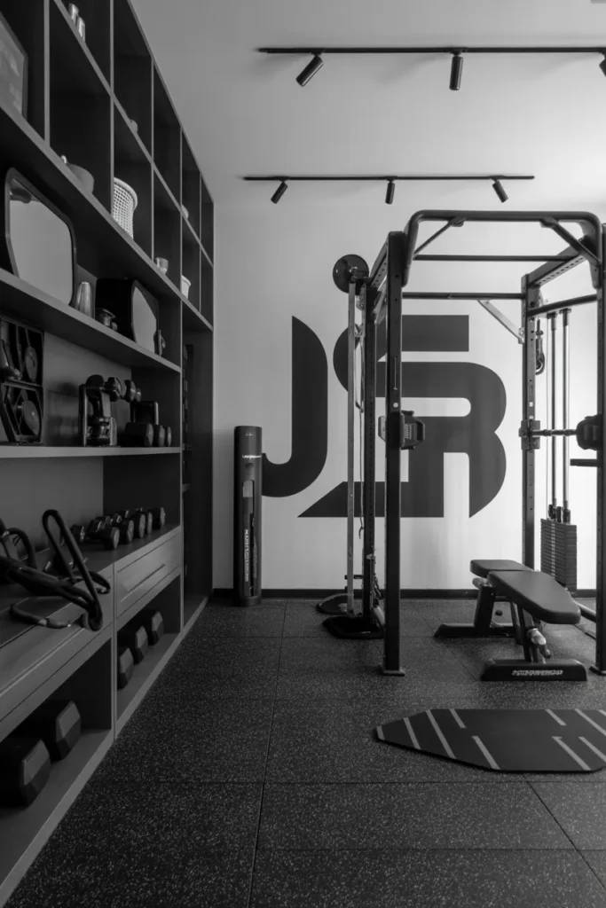  Modern Monochrome Gym