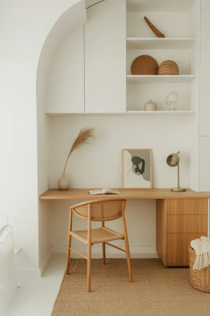  Scandinavian-Inspired Study Setup