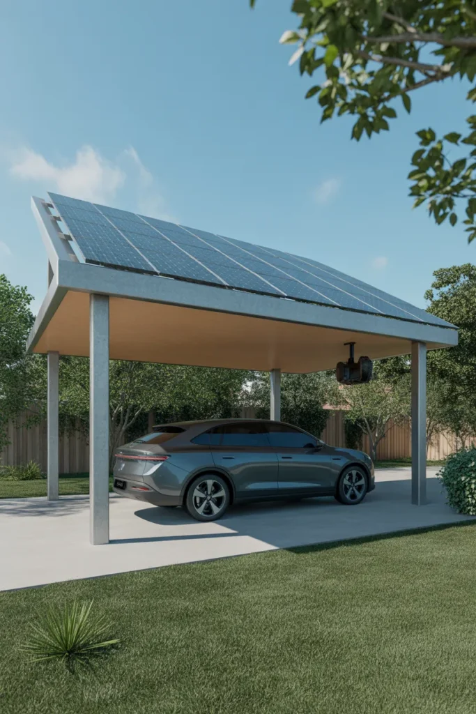  Solar Panel Carport
