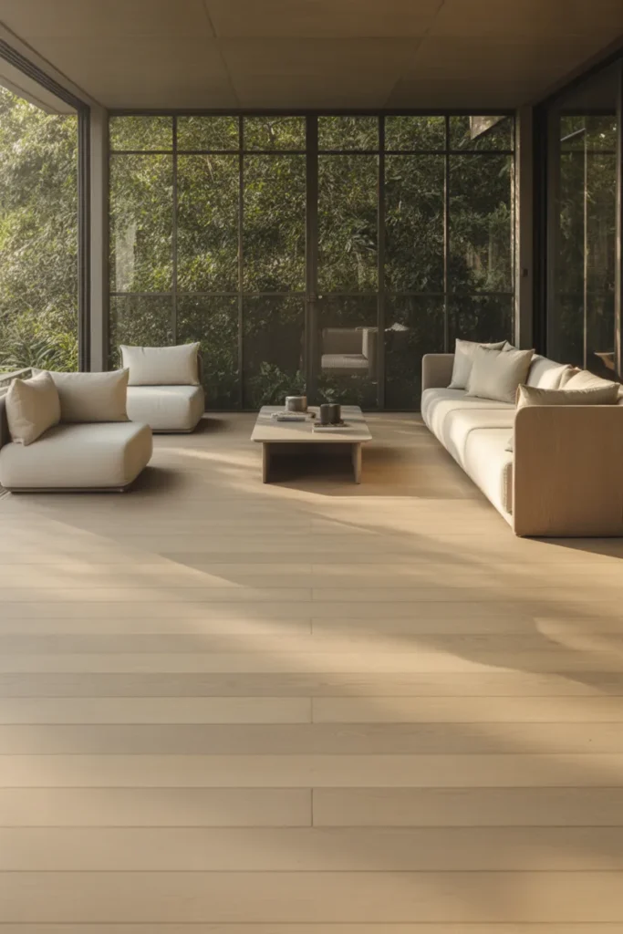   Minimalist Neutral Porch Design