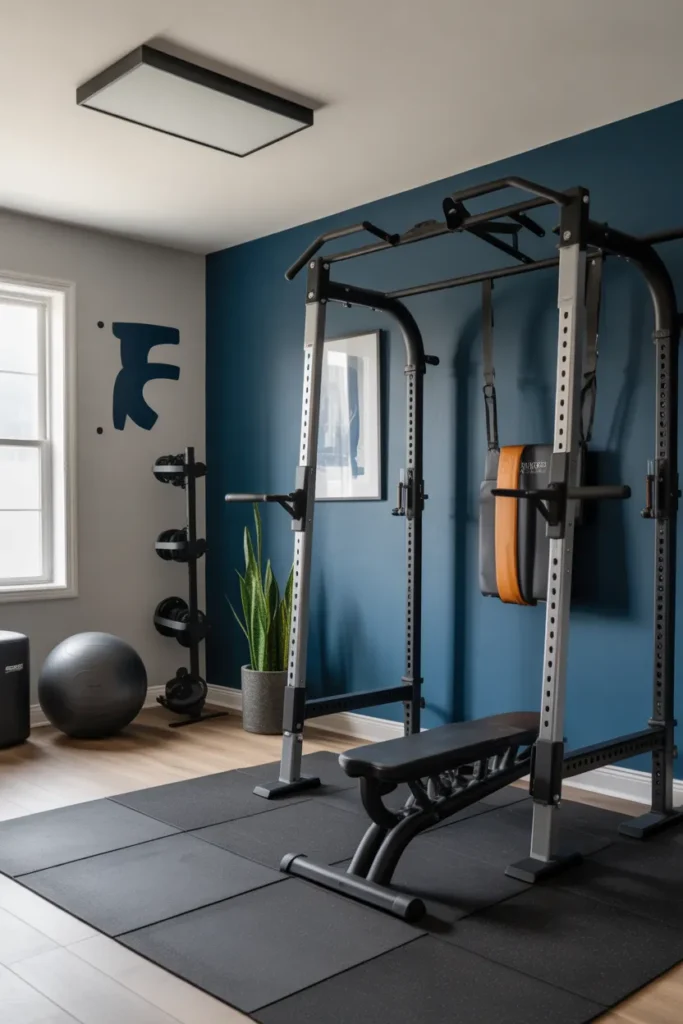  Bold Accent Wall Gym
