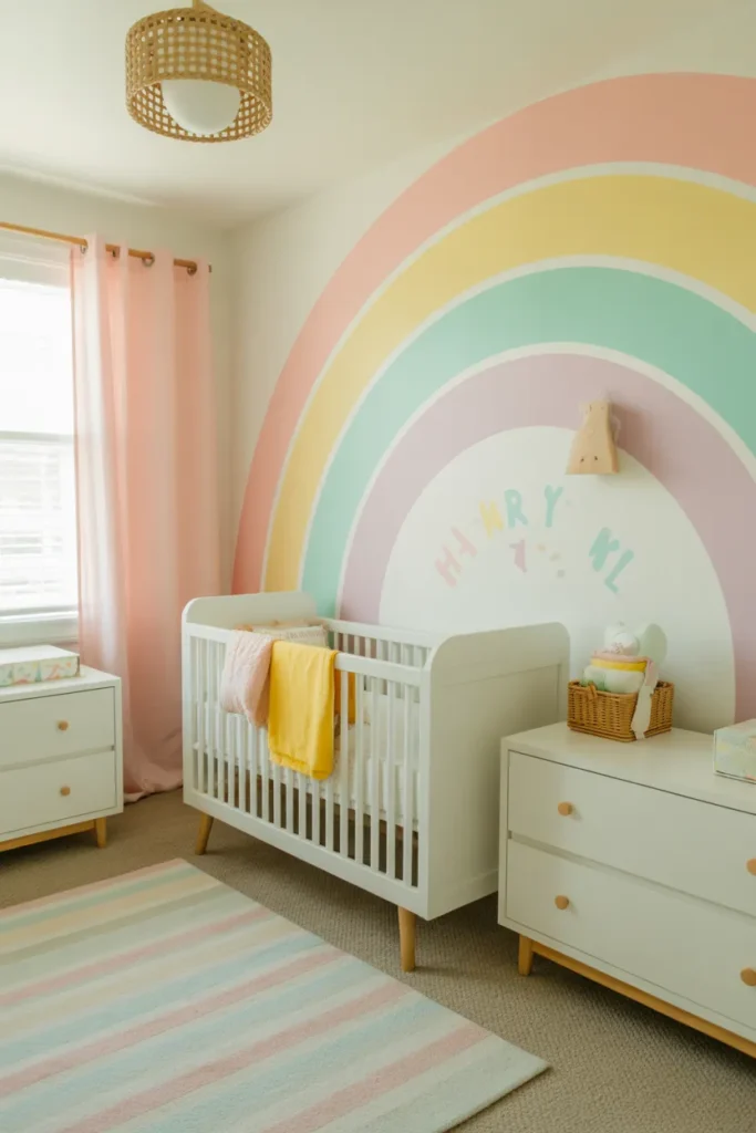  Pastel Rainbow Nursery