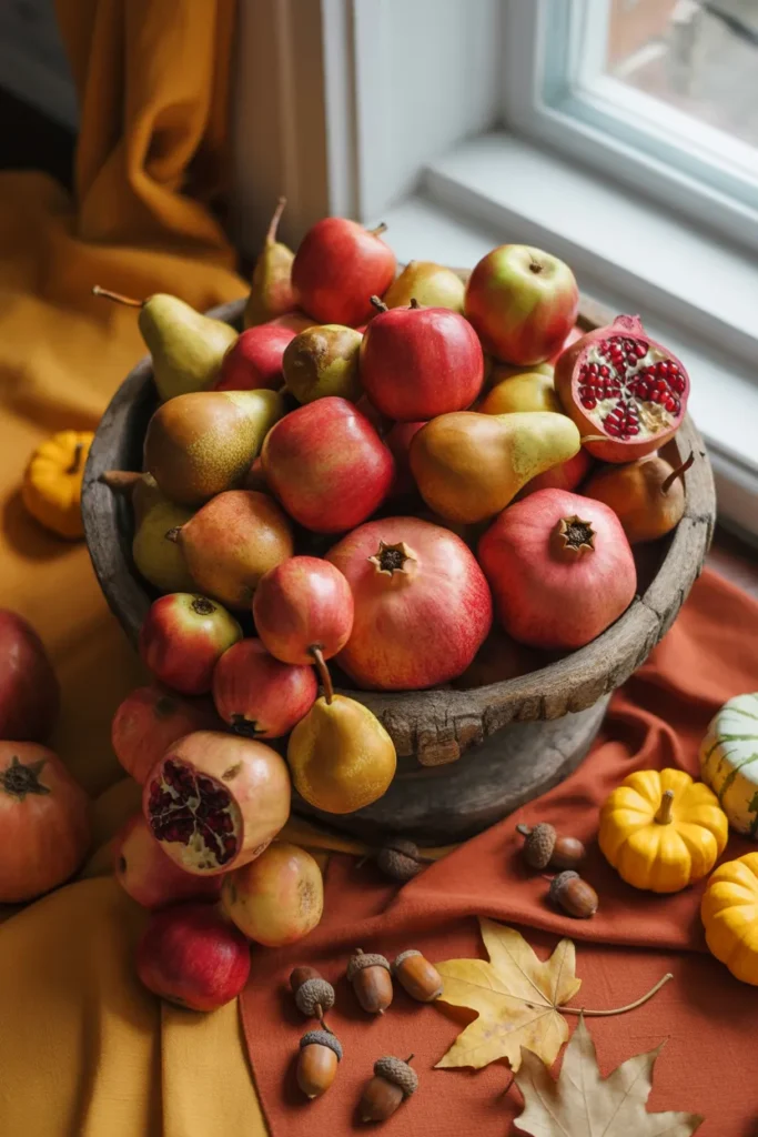  Harvest Fruit Bowl Display