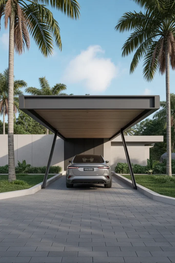  Cantilever Carport