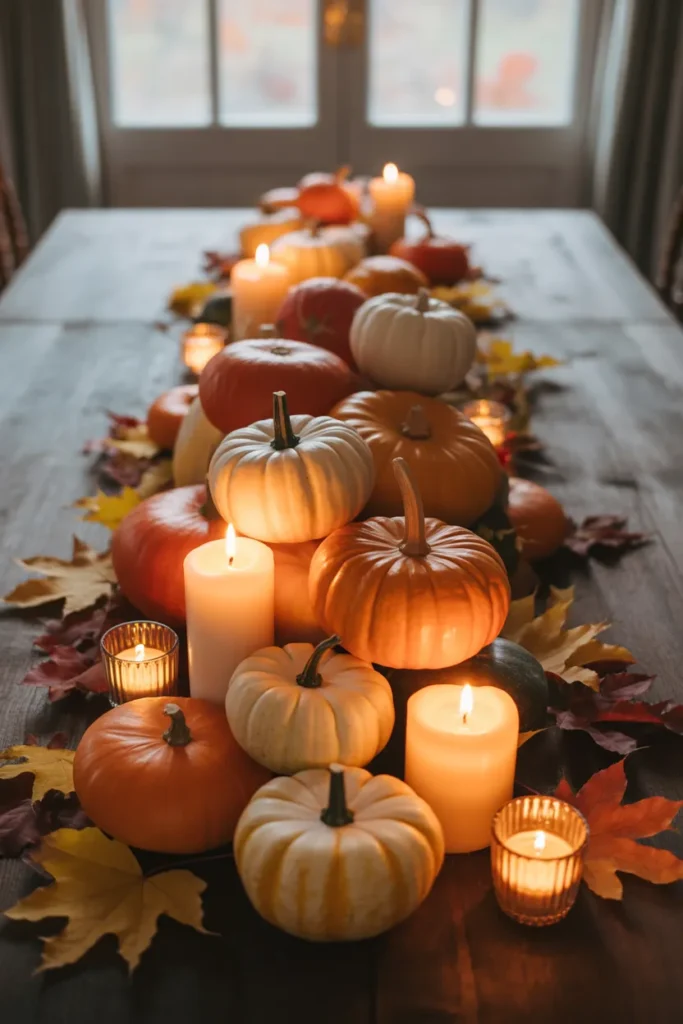   Cozy Pumpkin Centerpiece