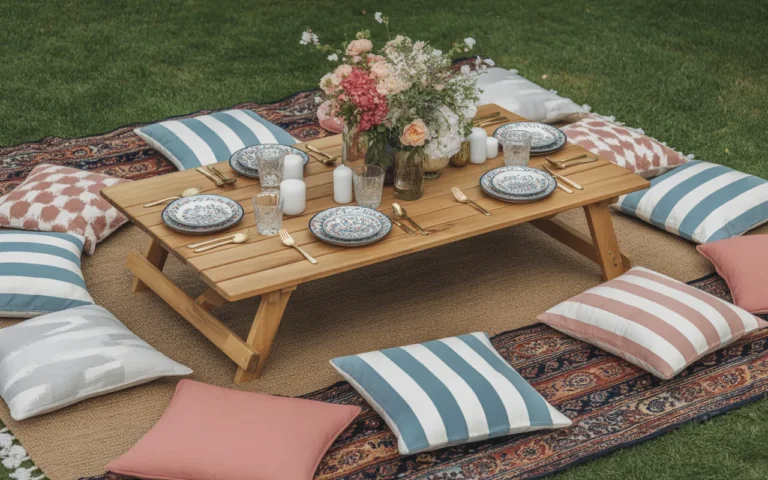 summer dining table decor ideas