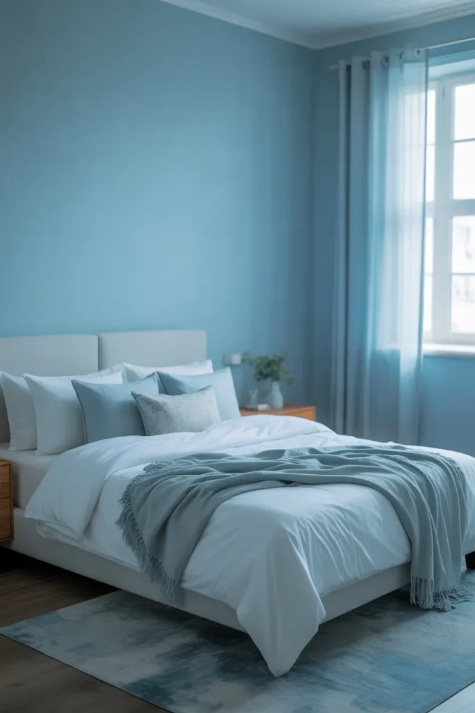  Soft Sky Blue Walls for a Calm Retreat