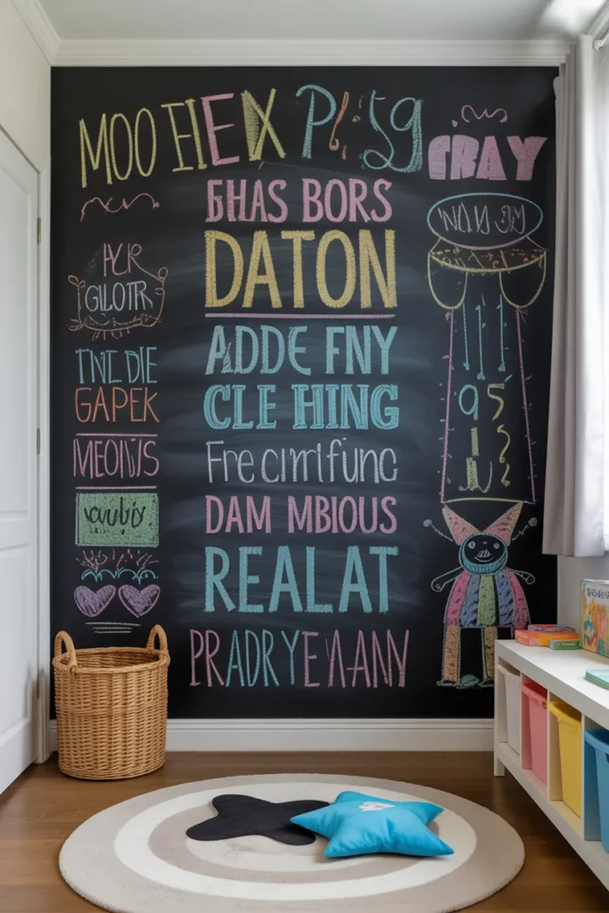 Chalkboard Wall for Creativity