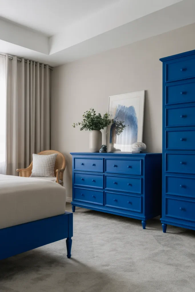  Royal Blue Statement Furniture