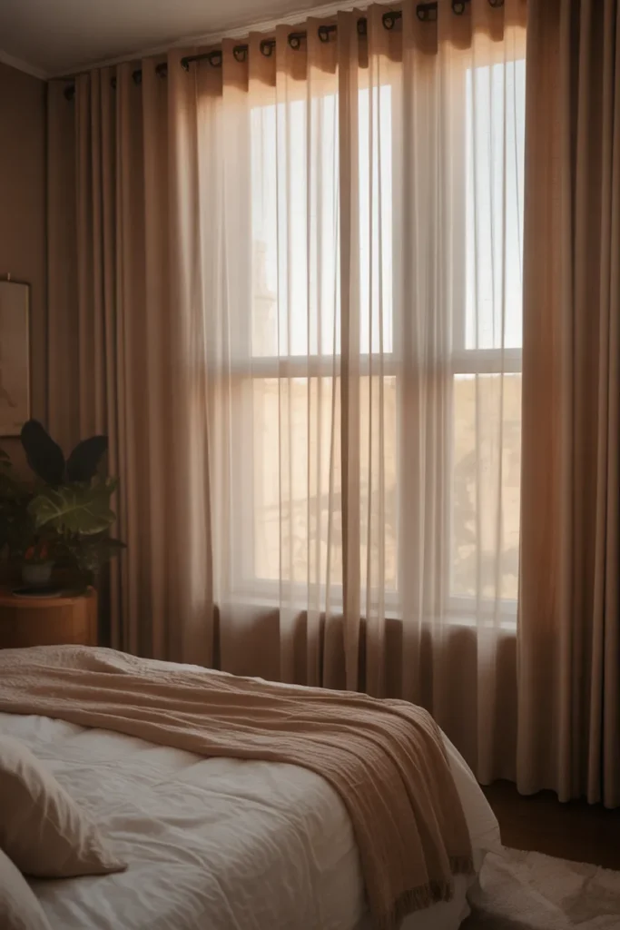  Soft Curtains for Privacy and Warmth