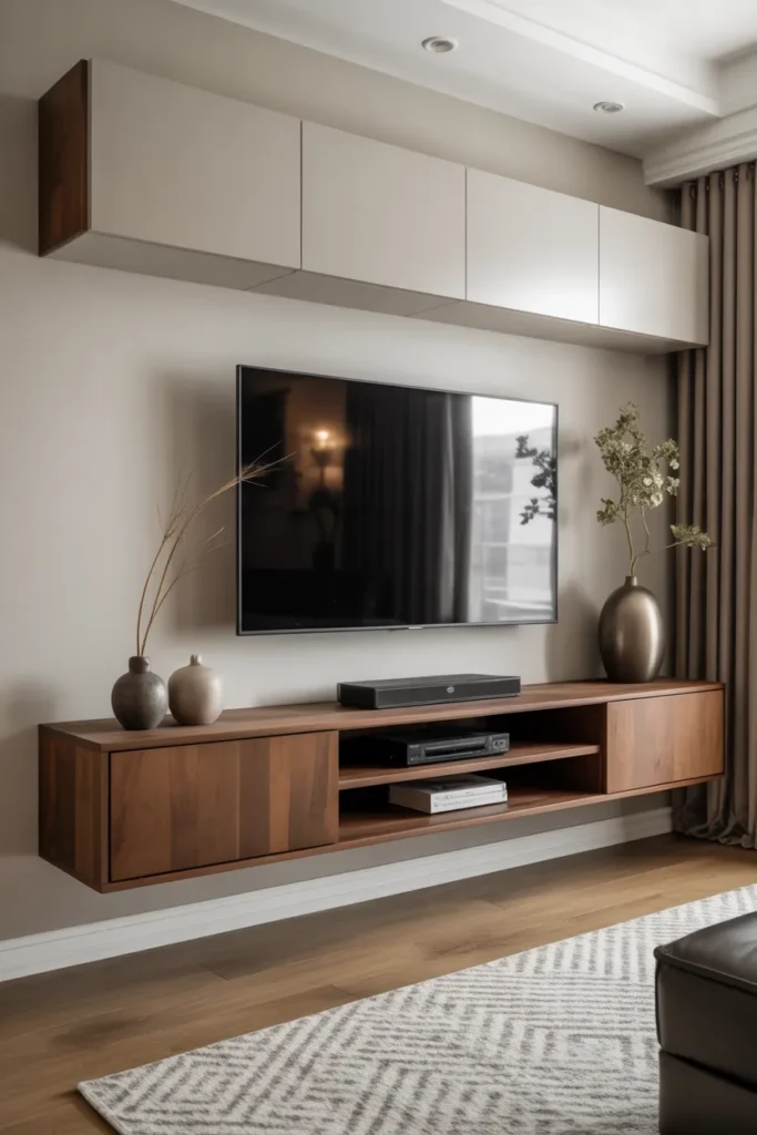  Floating TV Console