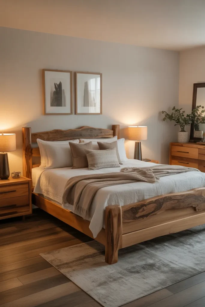   Rustic Wood Furniture for Earthy Feel