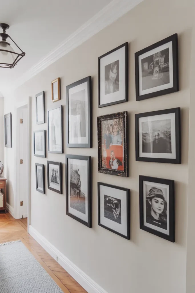  Gallery Wall with Personal Photos
