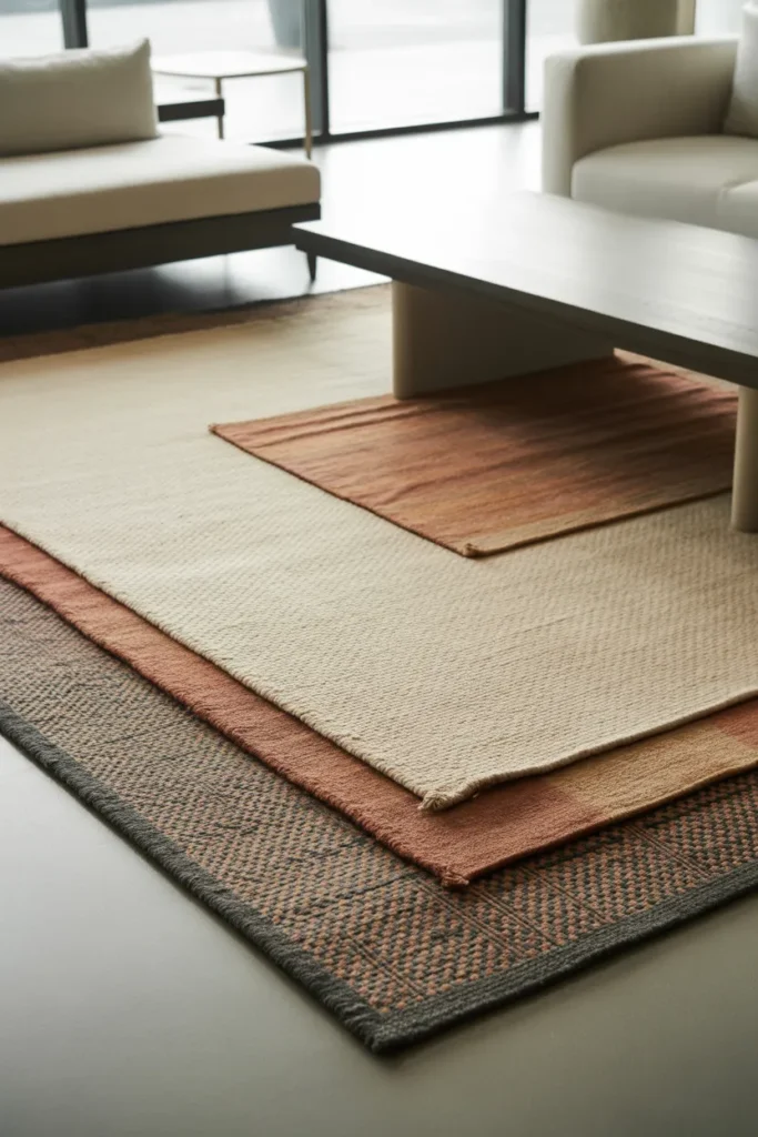  Cozy Layered Rugs