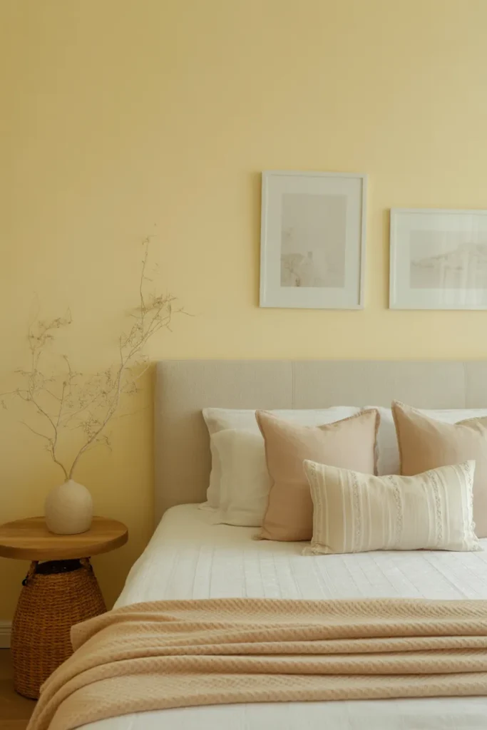  Pale Yellow Walls for a Soft, Serene Mood