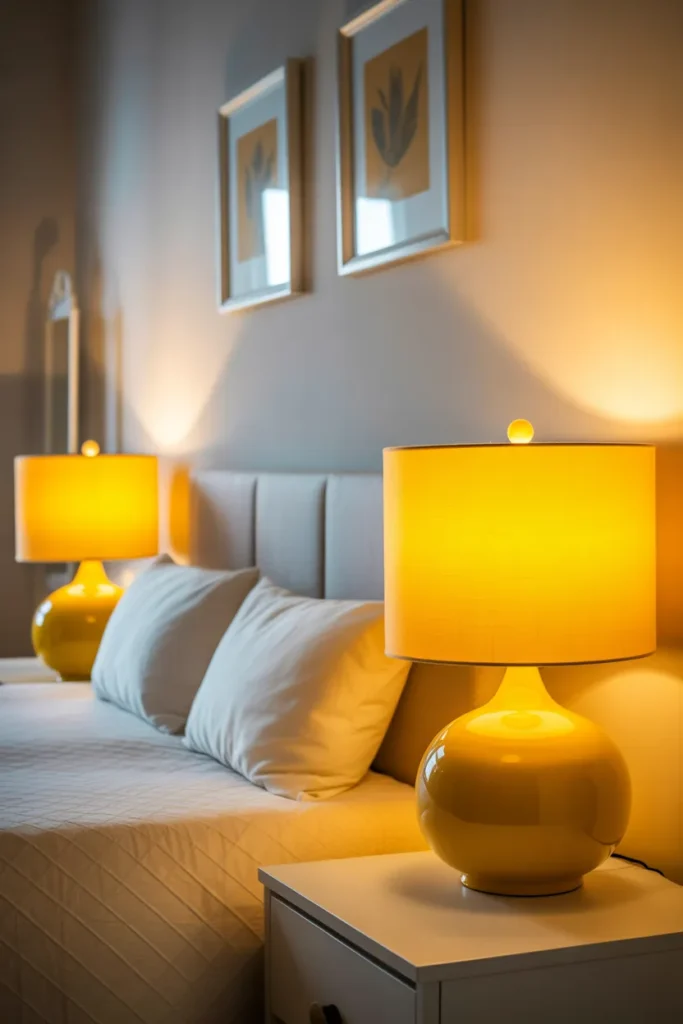  Bright Yellow Lamps for Playful Bedside Lighting