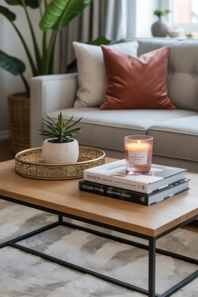   Style a Chic Coffee Table