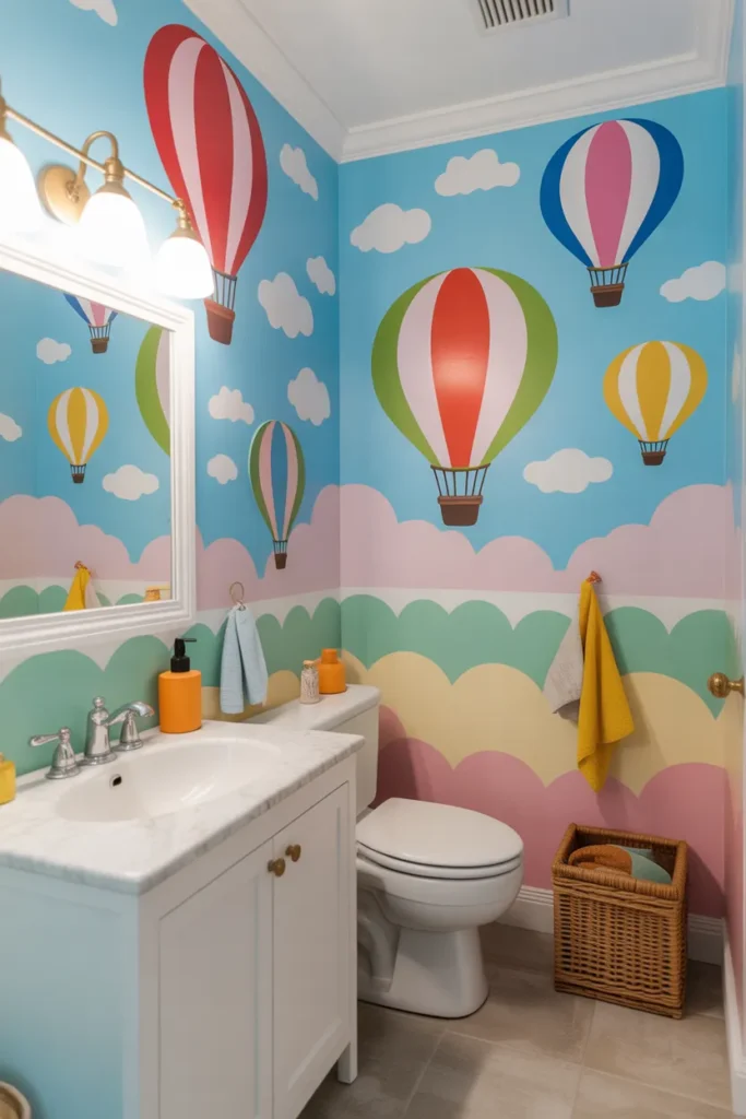  Balloon-Themed Bathroom