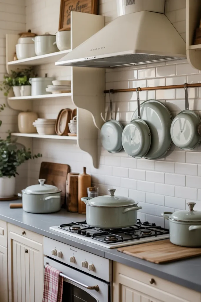  Enamel Cookware as Decorative Accents