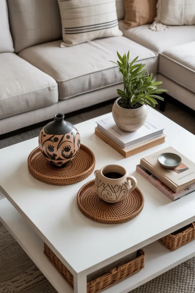   Modern Mexican Coffee Table Styling