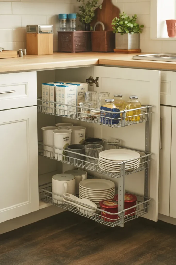  Use Cabinet Shelf Baskets