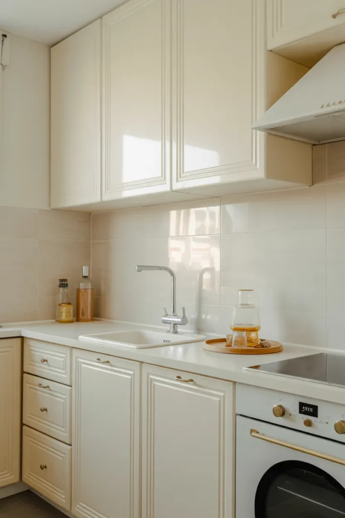 Add Light Colors to Make the Kitchen Feel Larger