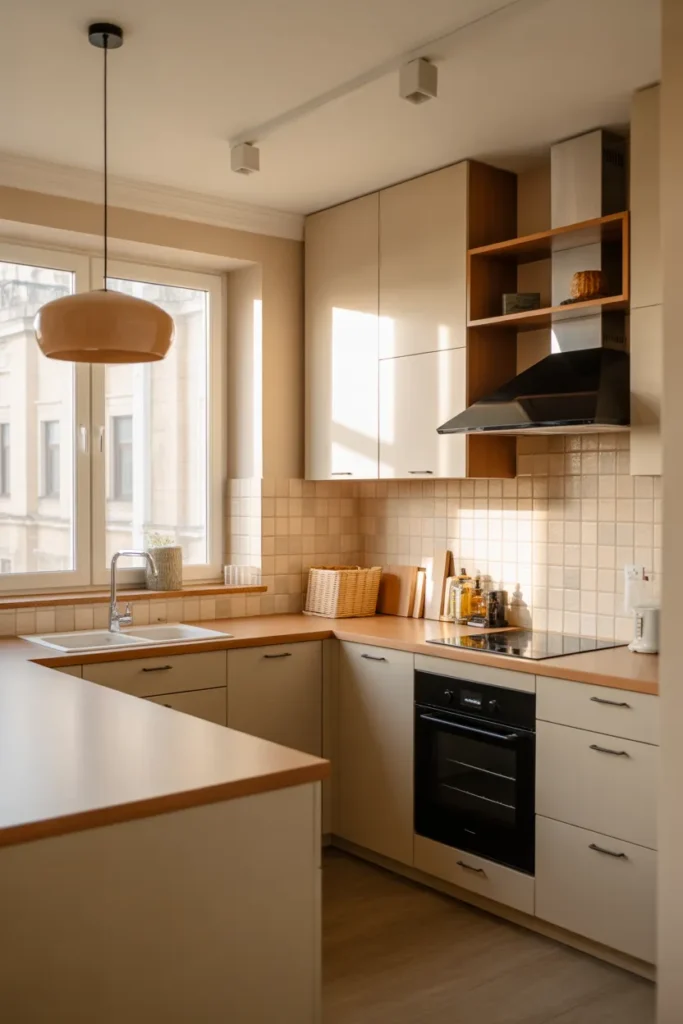  L-Shaped Corner Layout