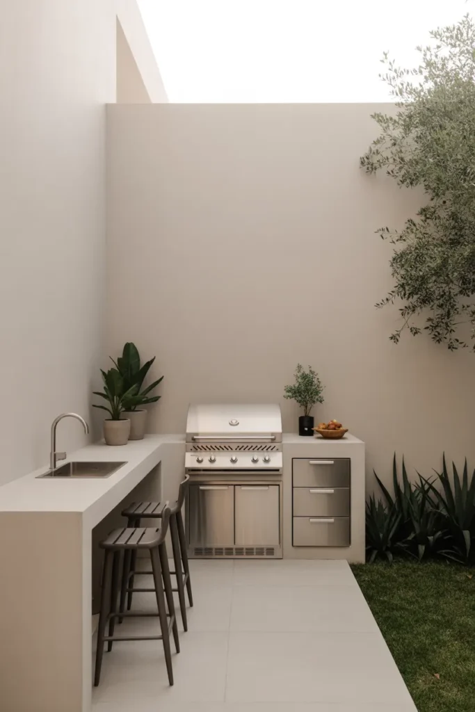  Minimalist Patio Kitchen