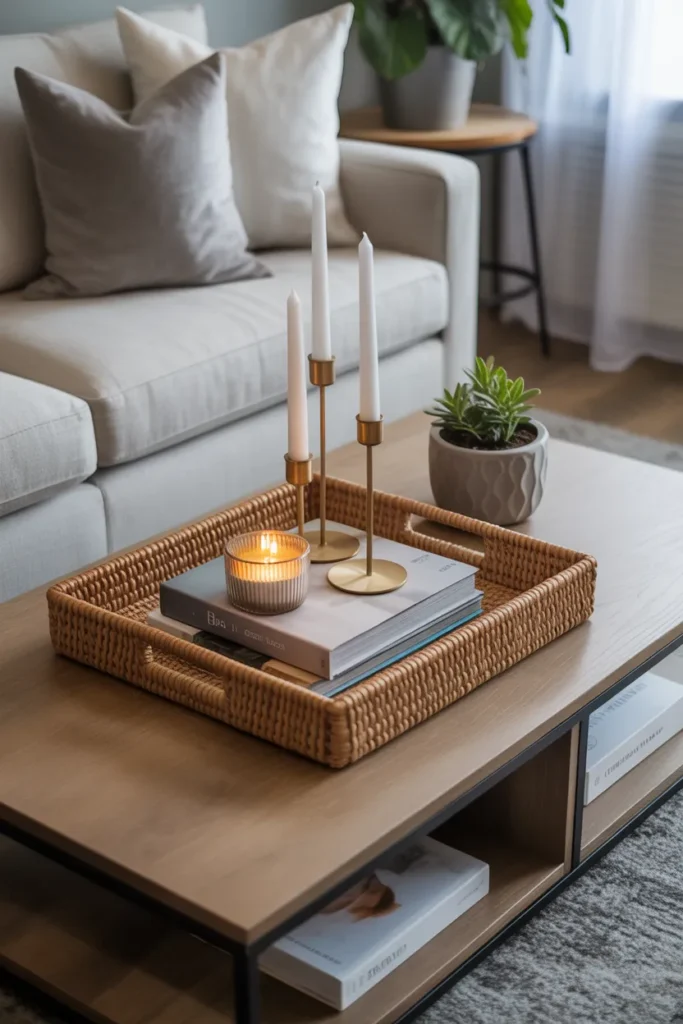  DIY Coffee Table Tray