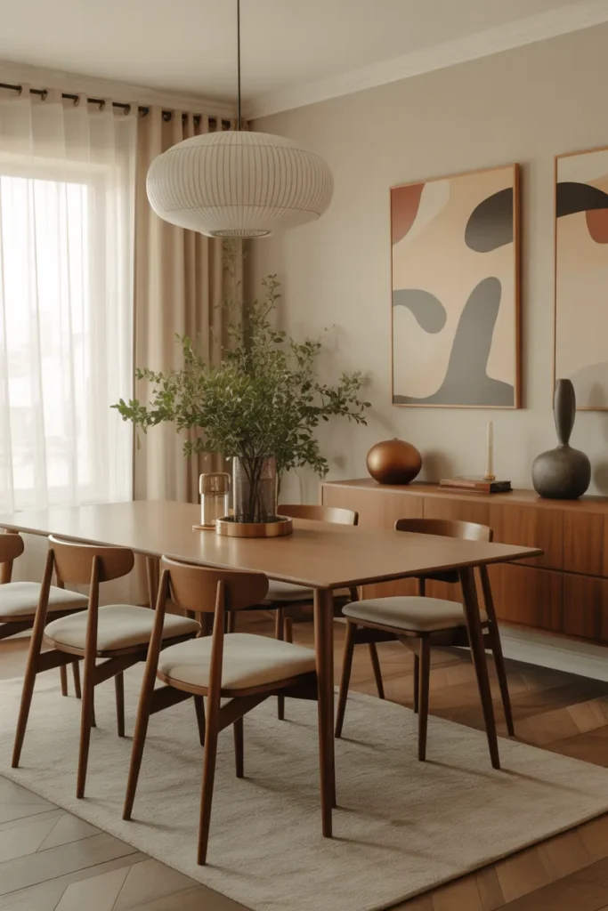  Mid-Century Modern Dining Room