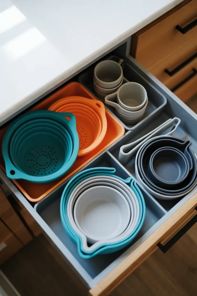 Use Foldable or Collapsible Kitchen Tools