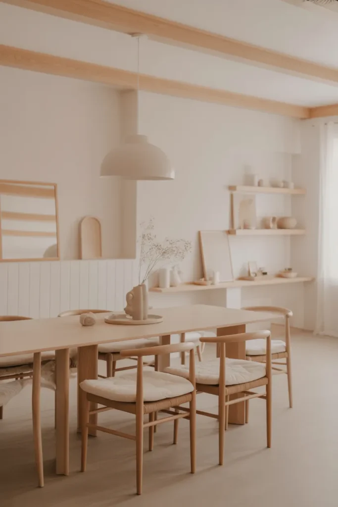 Light and Airy Scandinavian Dining Room