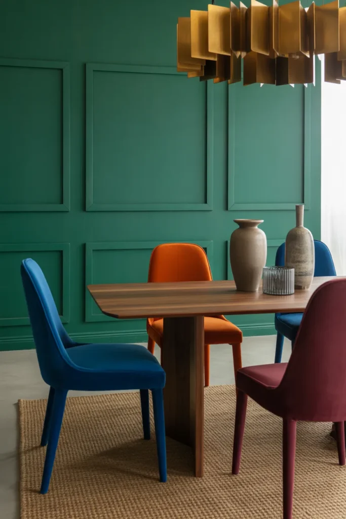  Bold Statement Dining Room