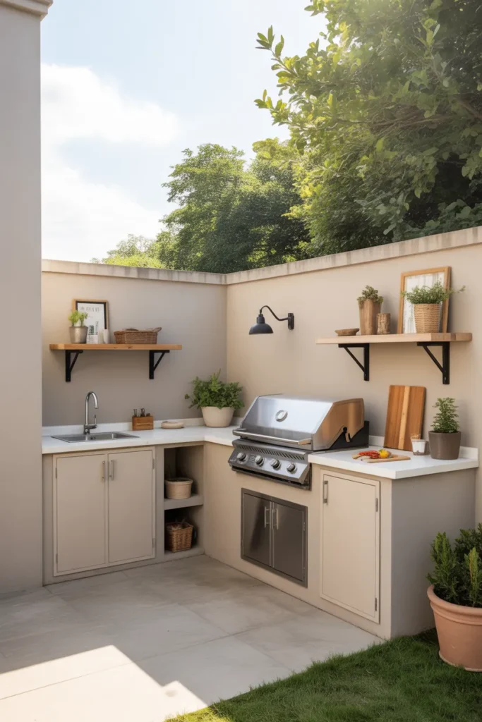  Compact L-Shaped Kitchen