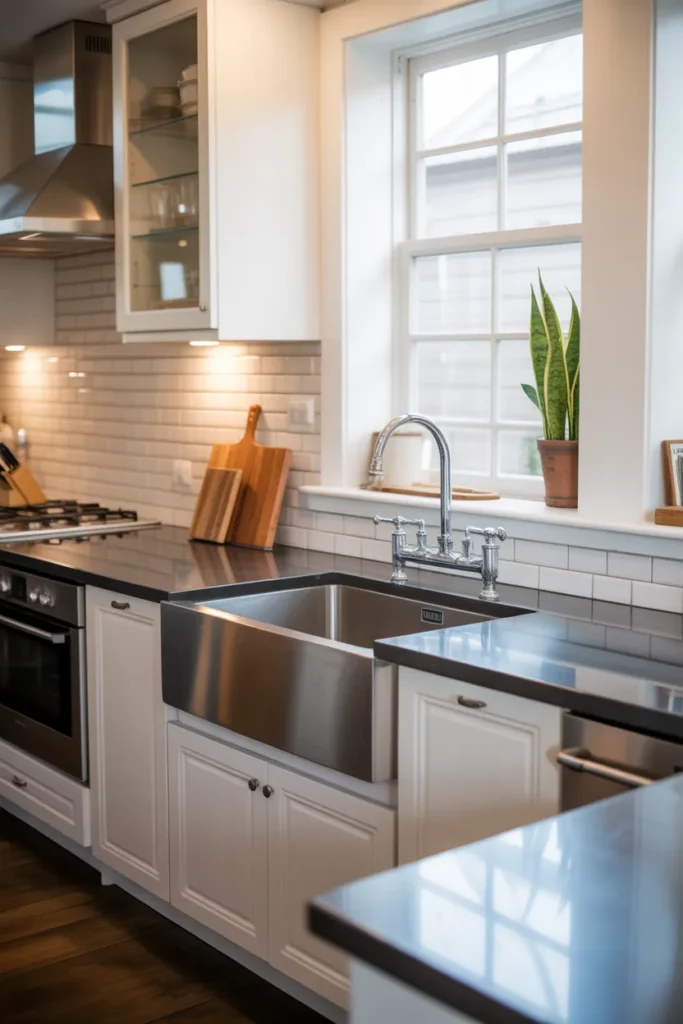  Stainless Steel Farmhouse Sink for a Sleek Look