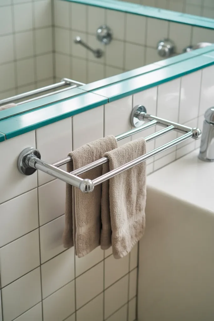  Sleek Chrome Swing Arm Holder