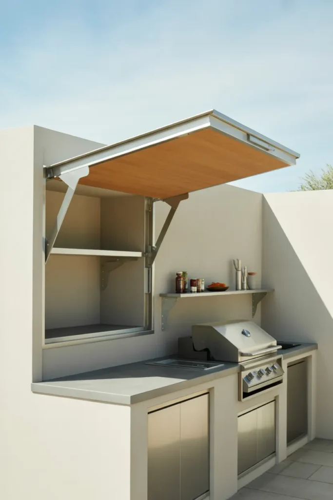  Fold-Down Counter Kitchen