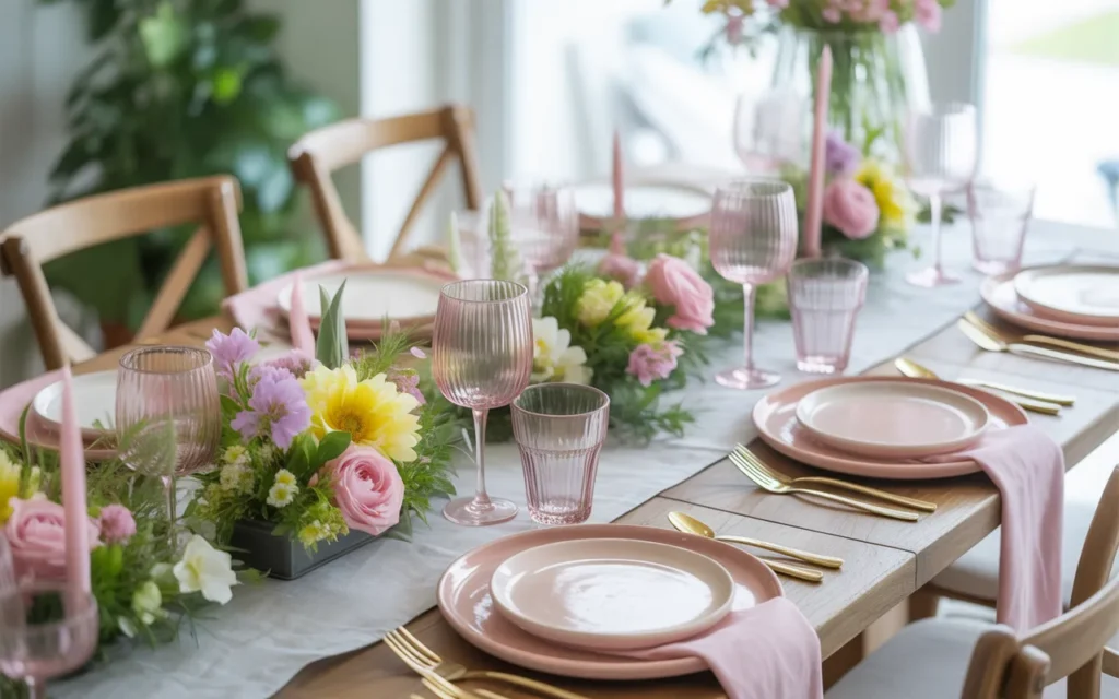 dining room table decor